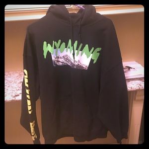 Kanye west Wyoming hoodie sweatshirt